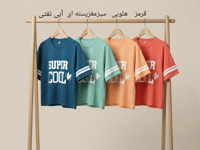 نمای 2 تیشرت ریسینگ باکسی چاپ Super Cool