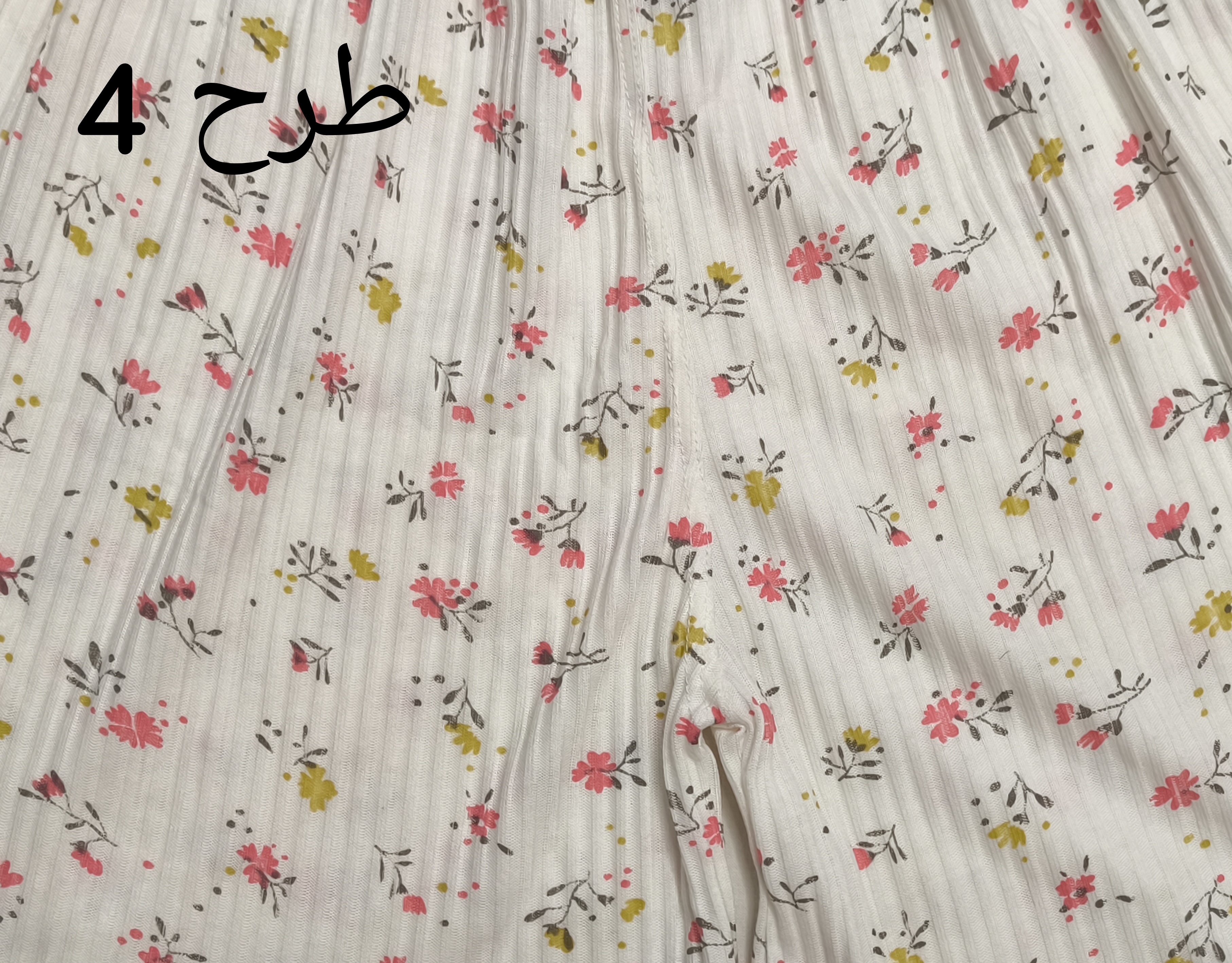 شورتک پلیسه پنبه طرحدار زنانه