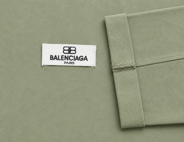 نمای 4 تیشرت باکسی آستین پاکتی Balenciaga