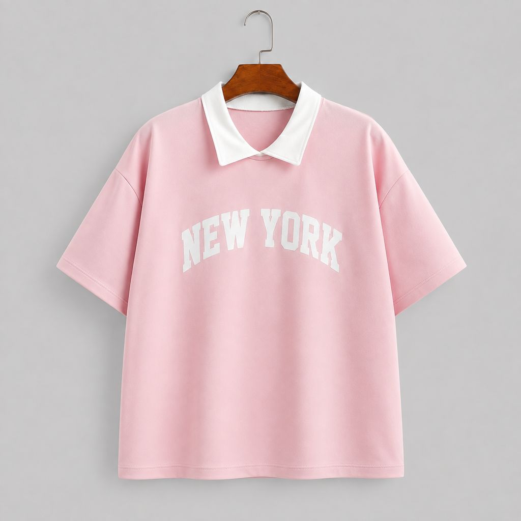 نمای 4 پولوشرت چاپ پفکی New York
