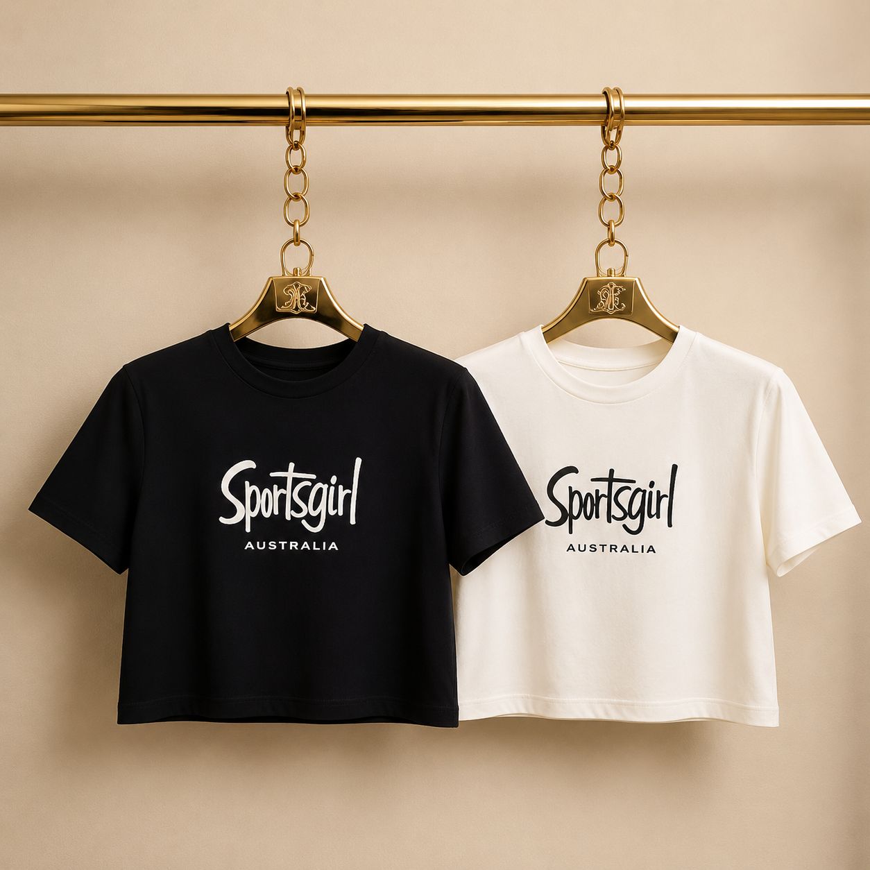 نمای 3 کراپ پنبه زنانه چاپ نوشته Sportsgirl