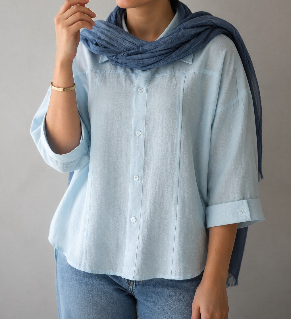 شومیز پری قواره دار