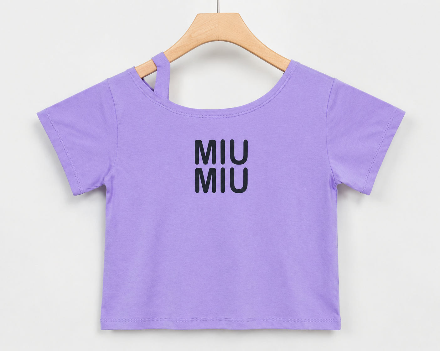کراپ پنبه زنانه تک بند چاپ MIU