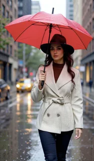 پالتو زنانه فوتر کش آستردار