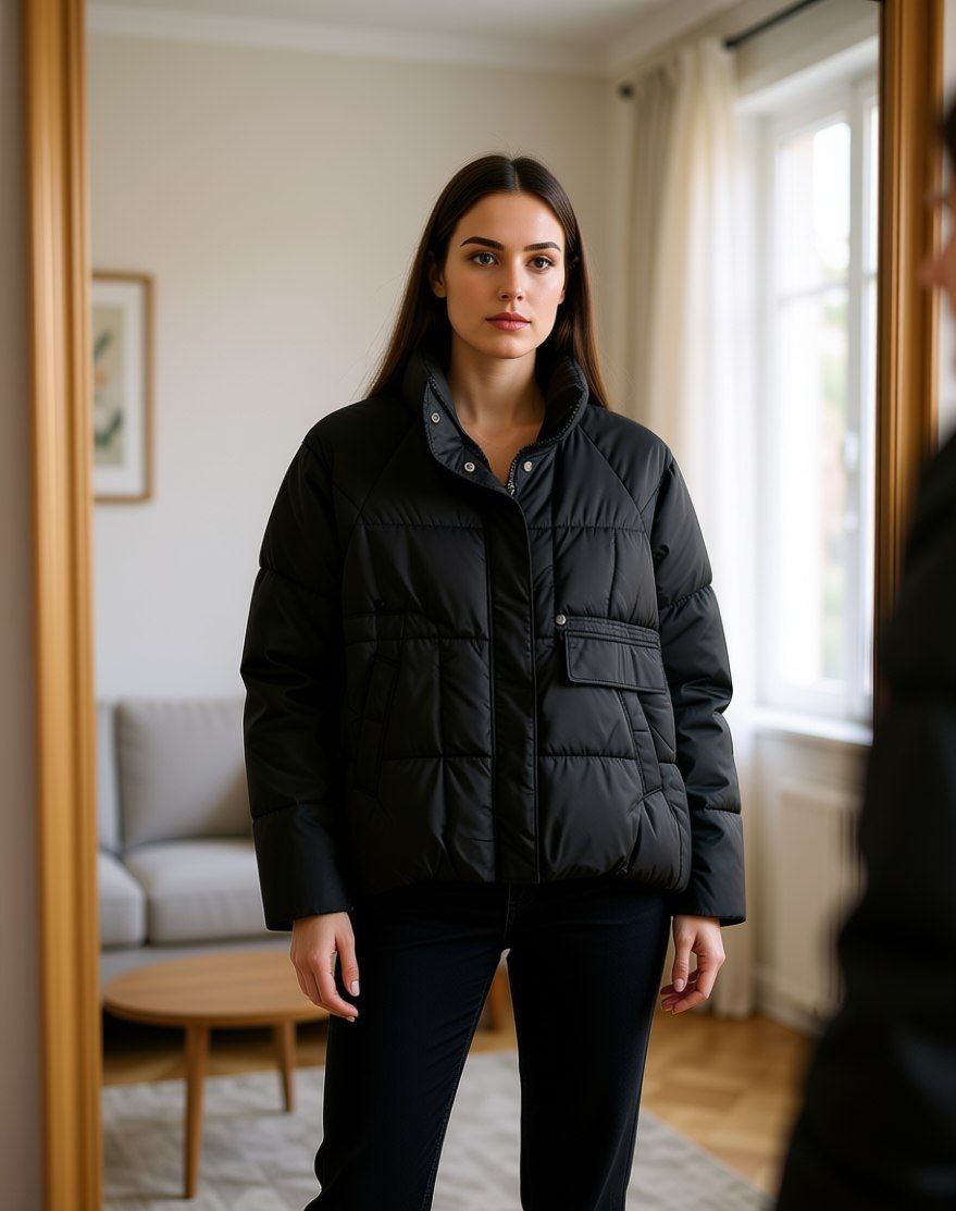 کاپشن آستردار وارداتی زنانه