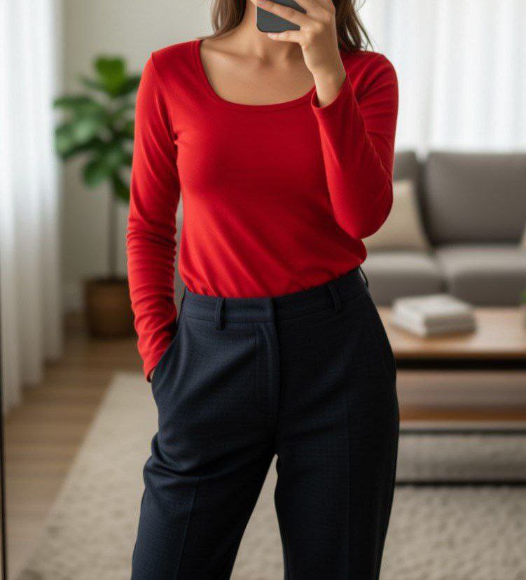 بلوز کبریتی زنانه یلدایی