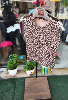تاپ پلنگی زنانه