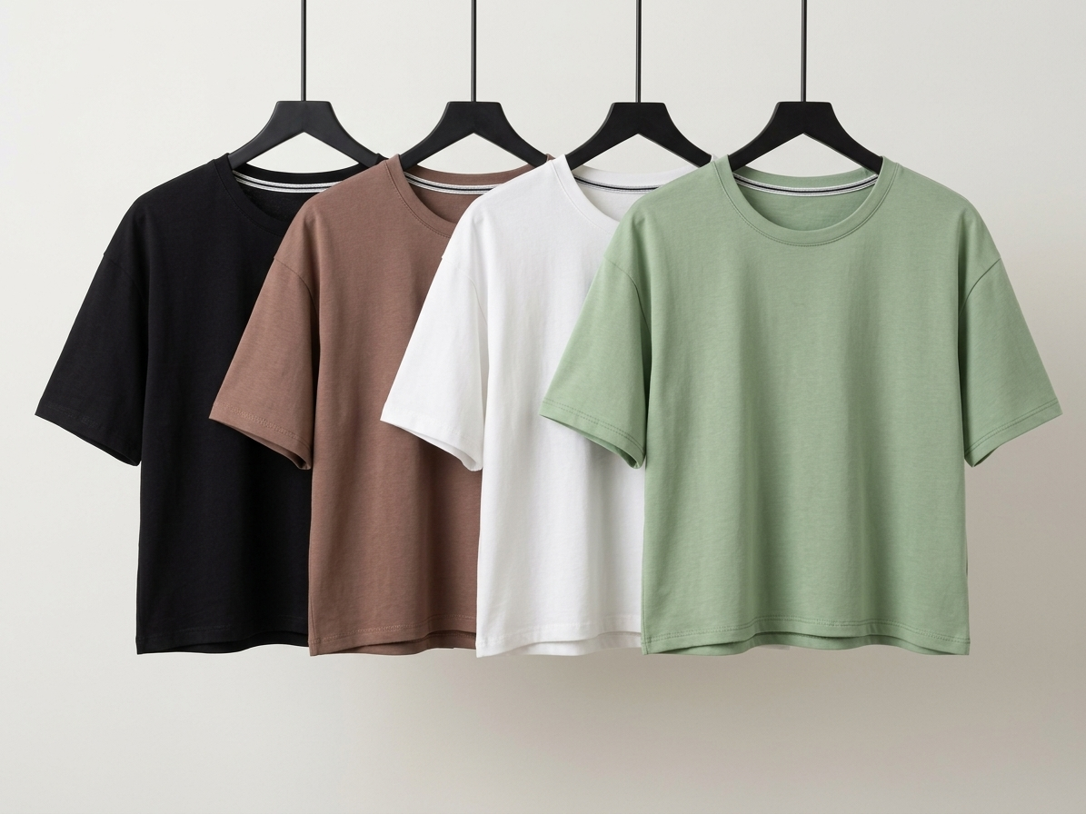 نمای 2 کراپ باکسی بیسیک زنانه