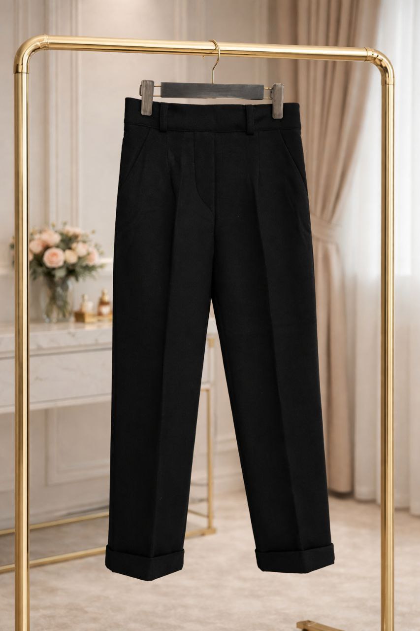 شلوار دمپا پاکتی فوتر زنانه