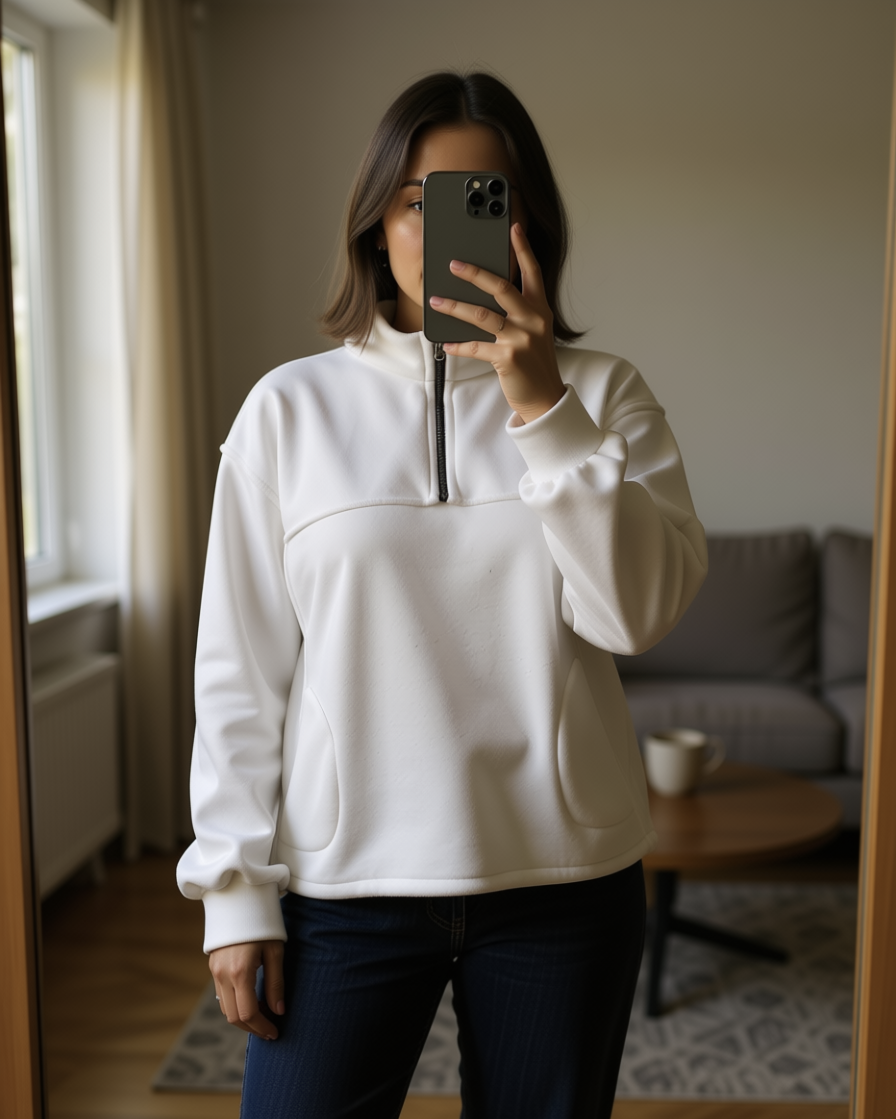 دورس نیم زیپ زنانه