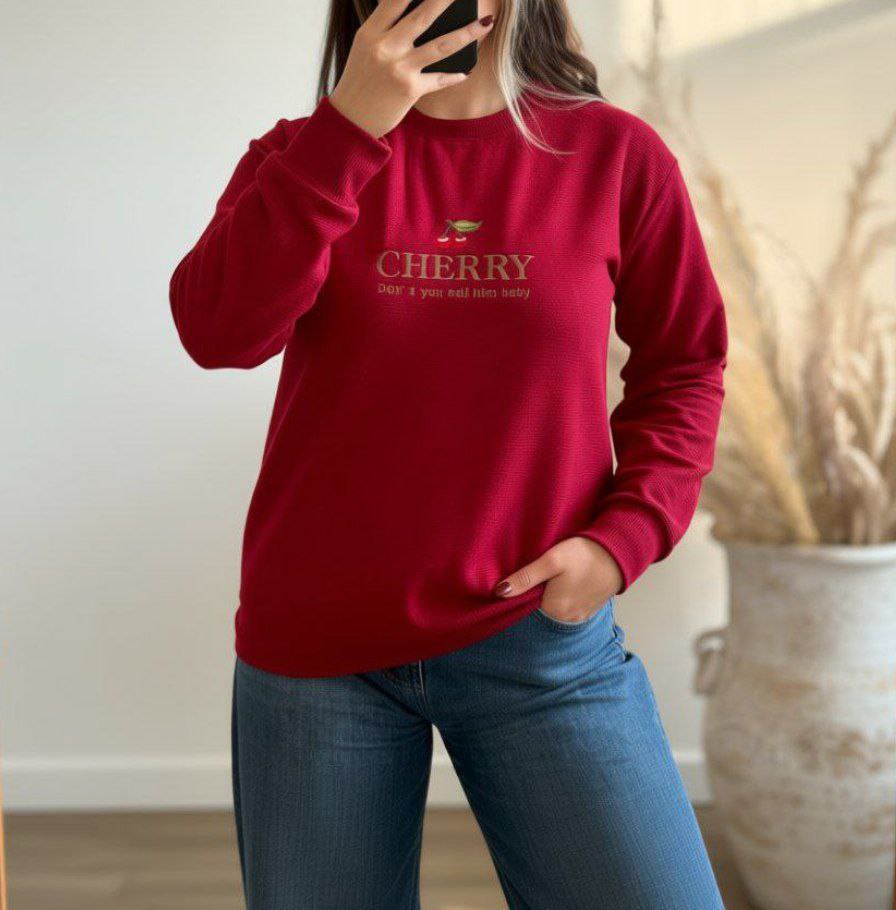 بلوز بیسکوییتی زنانه یلدایی